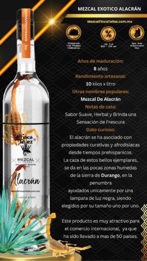 Mezcal Exotico Alacran MFT