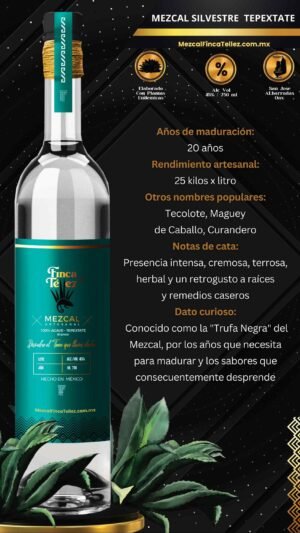 Mezcal Silvestre Tepextate MFT